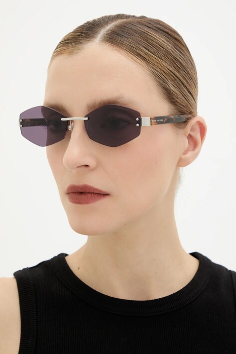 Marc Jacobs okulary przeciwsłoneczne damskie kolor srebrny MARC 496/S AIR