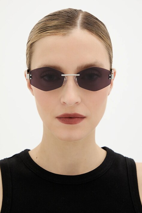Marc Jacobs okulary przeciwsłoneczne damskie kolor srebrny MARC 496/S AIR