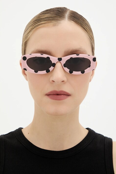 Marc Jacobs okulary przeciwsłoneczne damskie kolor różowy MARC 858/G/S