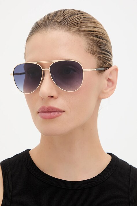 Marc Jacobs okulary przeciwsłoneczne damskie kolor złoty MARC 865/S