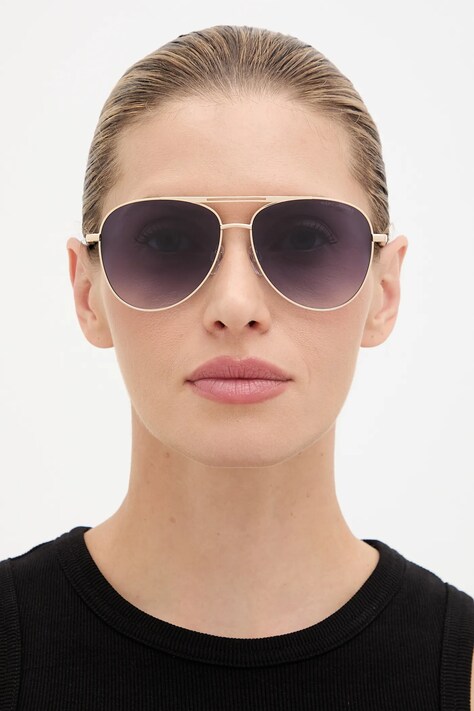 Marc Jacobs okulary przeciwsłoneczne damskie kolor złoty MARC 865/S