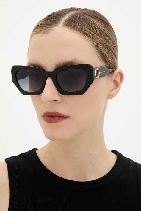 Marc Jacobs okulary przeciwsłoneczne damskie kolor czarny MARC 851/S