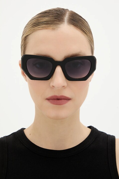 Marc Jacobs okulary przeciwsłoneczne damskie kolor czarny MARC 851/S