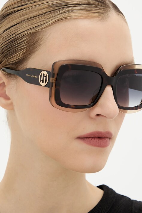 Marc Jacobs okulary przeciwsłoneczne damskie kolor brązowy MARC 850/S