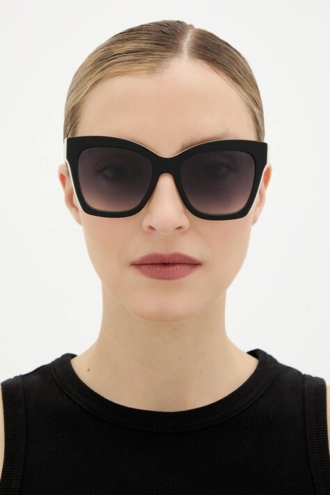 Marc Jacobs okulary przeciwsłoneczne damskie kolor czarny MARC 853/S