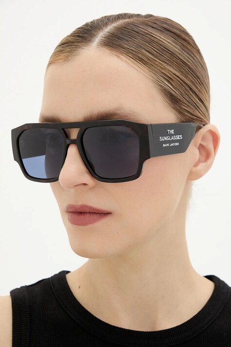 Marc Jacobs okulary przeciwsłoneczne damskie kolor brązowy MARC 860/S