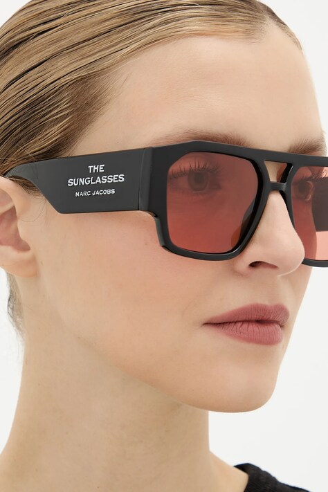Marc Jacobs okulary przeciwsłoneczne damskie kolor czarny MARC 860/S