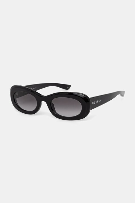 Alexander McQueen okulary przeciwsłoneczne damskie kolor czarny AM0527S