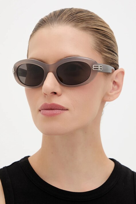 Γυαλιά ηλίου Balenciaga χρώμα: γκρι, BB0431S