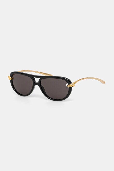 Bottega Veneta okulary przeciwsłoneczne damskie kolor czarny BV1418S