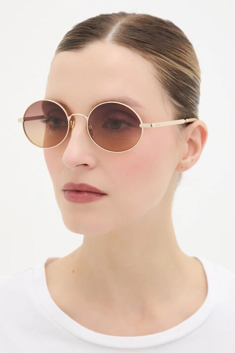 Солнцезащитные очки Chloé цвет золотой CH0326S