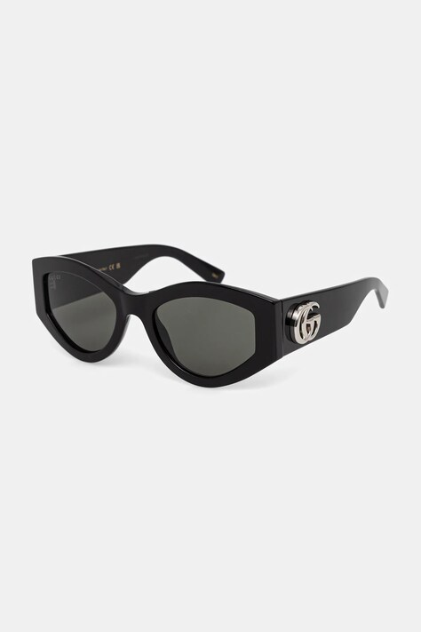 Gucci okulary przeciwsłoneczne damskie kolor czarny GG1951S