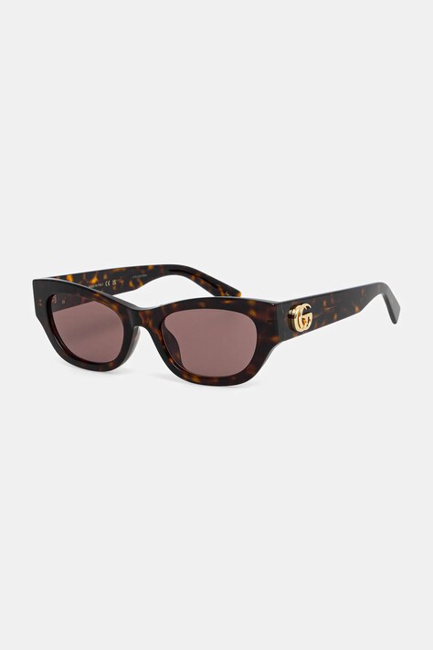 Слънчеви очила Gucci в кафяво GG1954SA