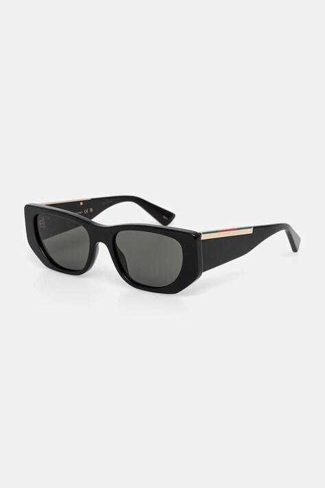Gucci okulary przeciwsłoneczne damskie kolor czarny GG1959S