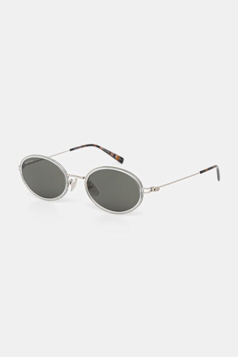 Gucci okulary przeciwsłoneczne damskie kolor srebrny GG1980S