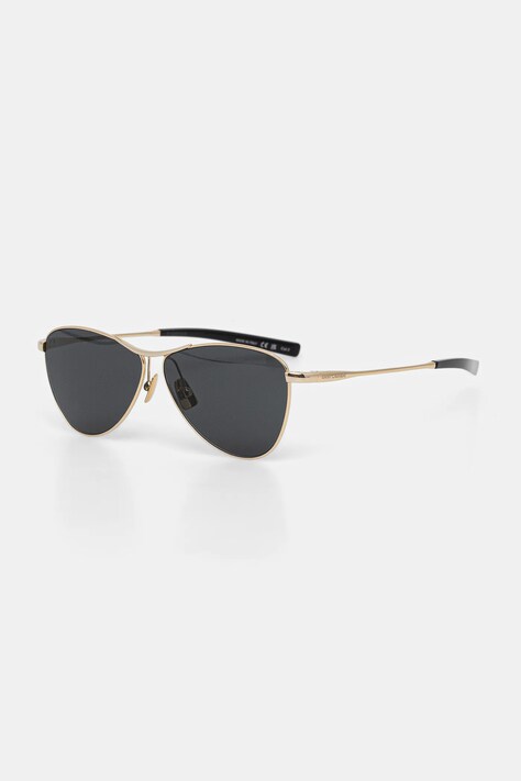 Saint Laurent okulary przeciwsłoneczne VESPER damskie kolor złoty SL 831