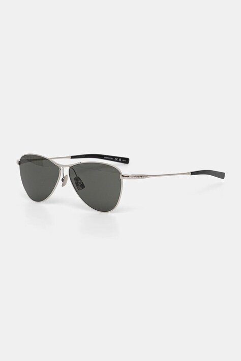 Sunčane naočale Saint Laurent VESPER za žene, boja: srebrna, SL 831