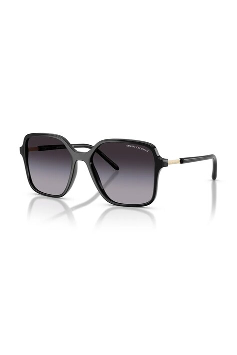 Armani Exchange ochelari de soare culoarea negru, 0AX4163S