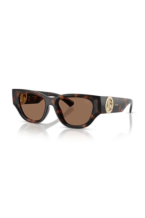 Burberry okulary przeciwsłoneczne damskie kolor brązowy 0BE4467U