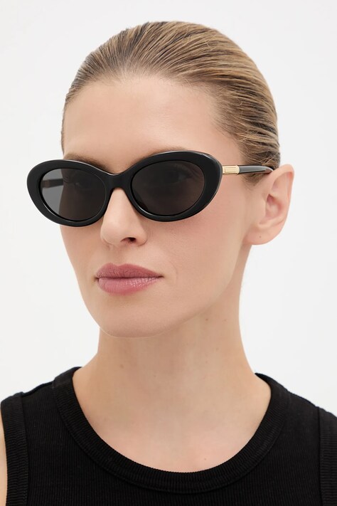 Сонцезахисні окуляри Dolce & Gabbana колір чорний 0DG4519