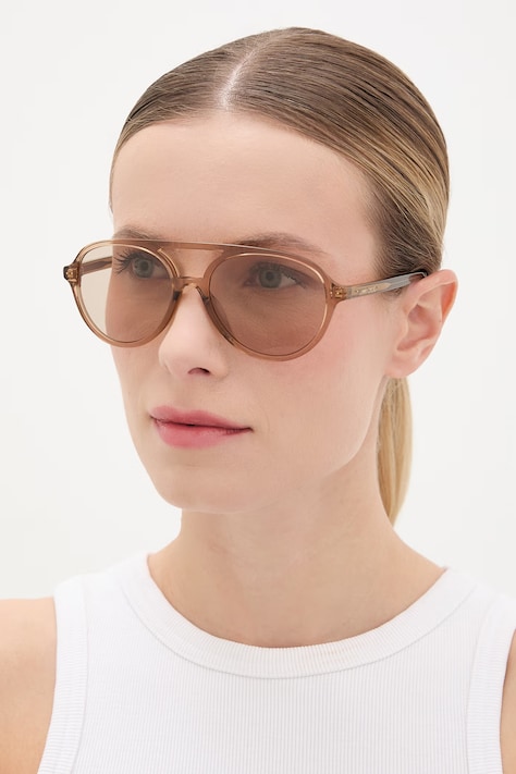 Slnečné okuliare Jimmy Choo béžová farba, 0JC5055U