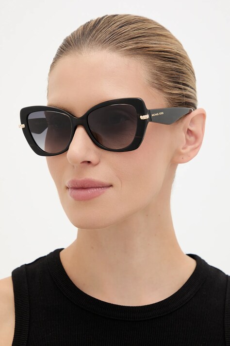 Michael Kors ochelari de soare culoarea negru, 0MK2258U