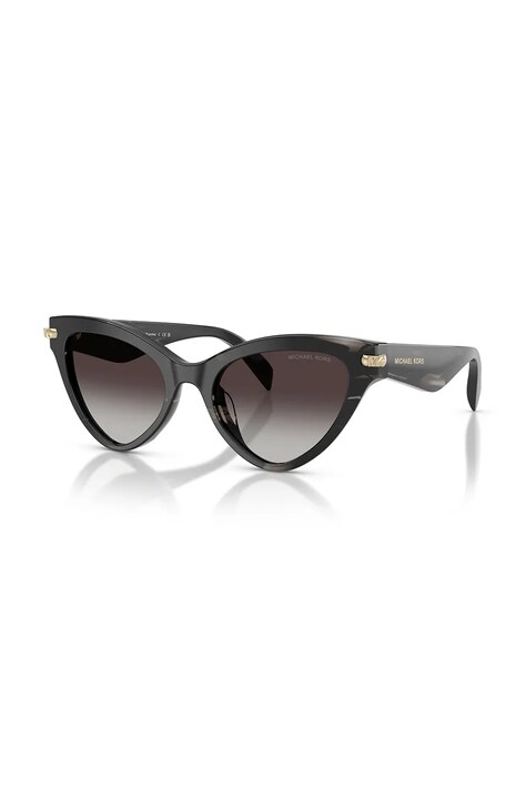 Michael Kors okulary przeciwsłoneczne damskie kolor czarny 0MK2259U