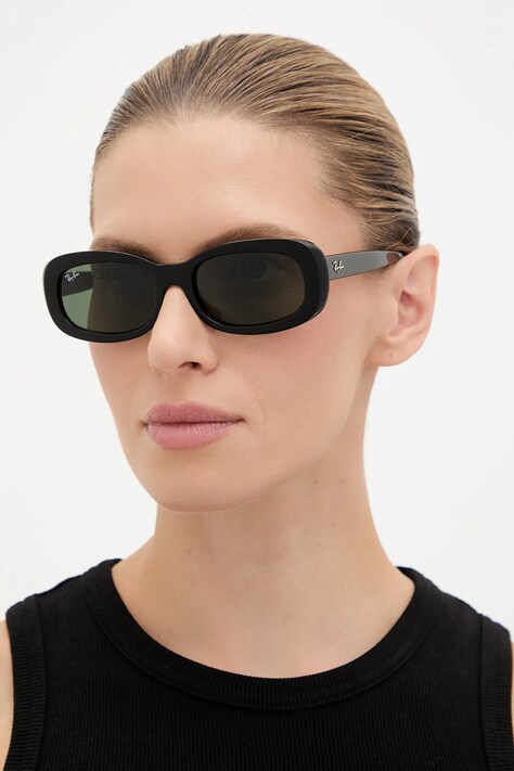Ray-Ban ochelari de soare culoarea negru, 0RB2221