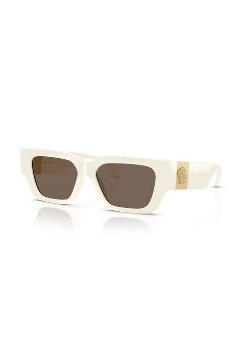 Versace okulary przeciwsłoneczne damskie kolor biały 0VE4497U