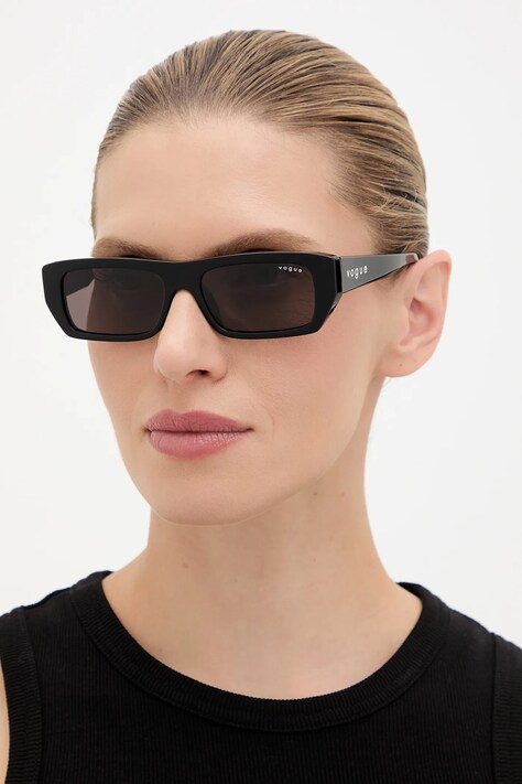 VOGUE ochelari de soare culoarea negru, 0VO5657SU