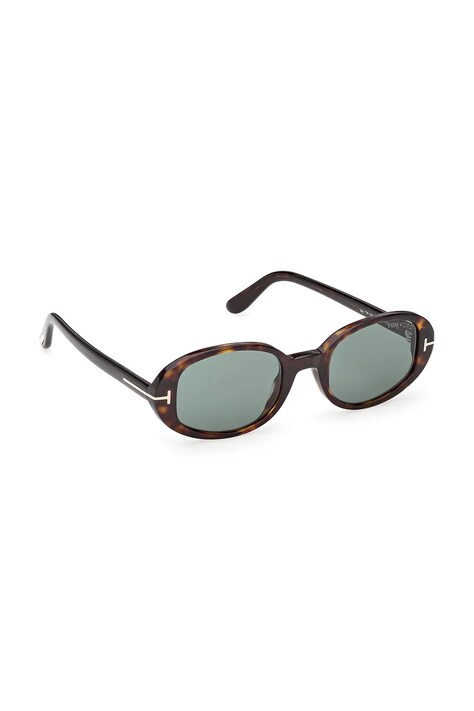 Tom Ford okulary przeciwsłoneczne damskie kolor brązowy FT1364_4952N