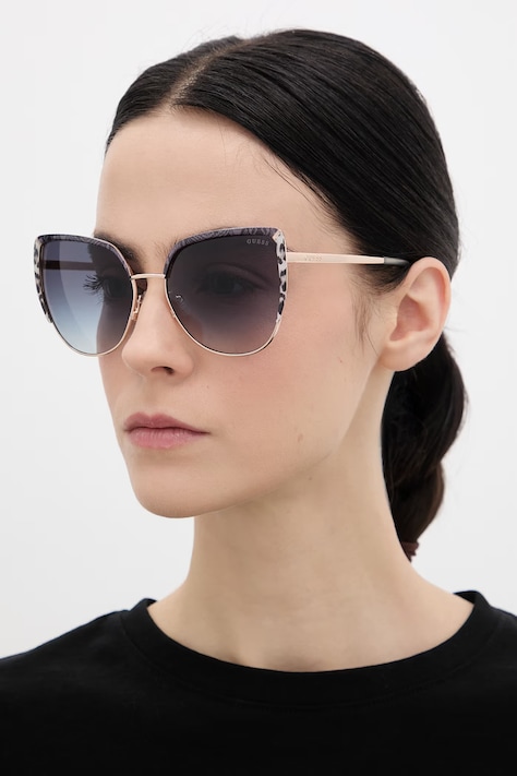 Guess ochelari de soare culoarea auriu, GU00217_5932B