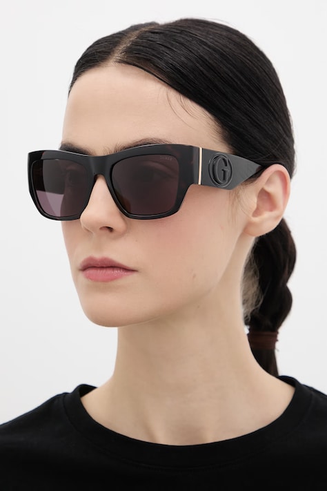 Guess okulary przeciwsłoneczne damskie kolor brązowy GU00252_5452E