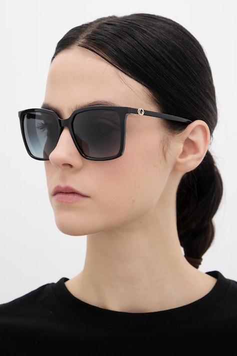 Sunčane naočale Guess za žene, boja: crna, GU00258_5601B