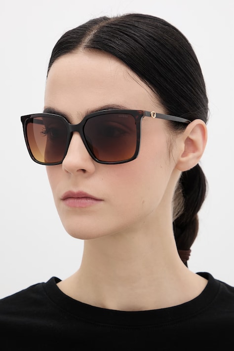 Guess okulary przeciwsłoneczne damskie kolor brązowy GU00258_5652F