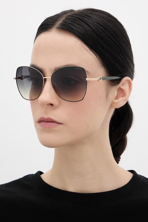 Guess ochelari de soare culoarea verde, GU00259_5996P