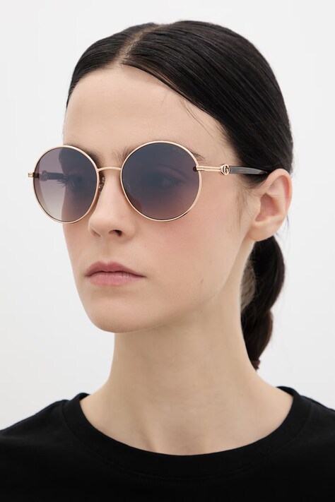 Guess okulary przeciwsłoneczne damskie kolor złoty GU00260_5632G