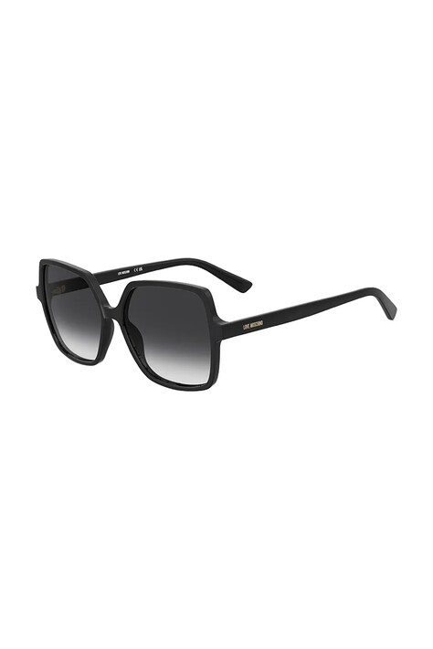 Love Moschino okulary przeciwsłoneczne damskie kolor czarny MOL102/S