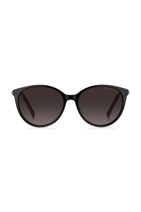 Tommy Hilfiger okulary przeciwsłoneczne damskie kolor czarny TH 2350/S