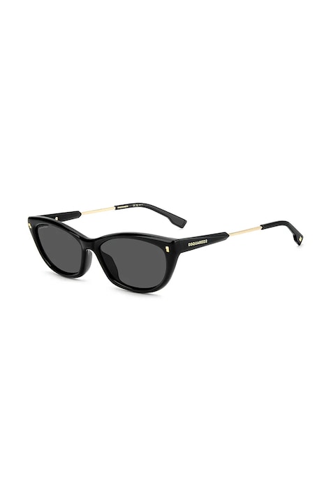 DSQUARED2 okulary przeciwsłoneczne damskie kolor czarny D2 0209/G/S