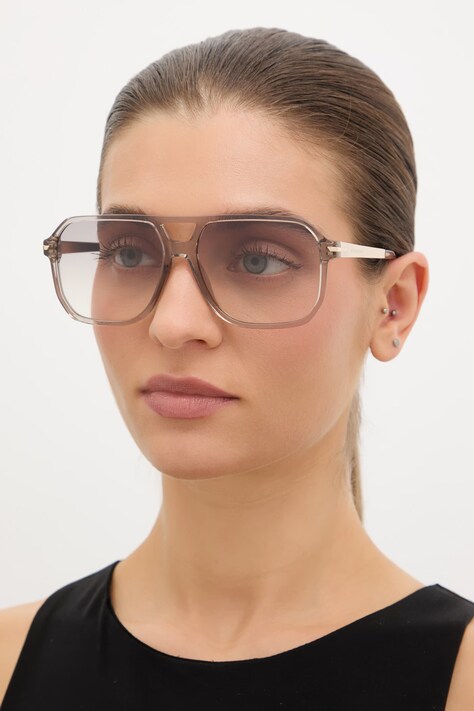 Victoria Beckham ochelari de soare culoarea bej, VB 1002/S