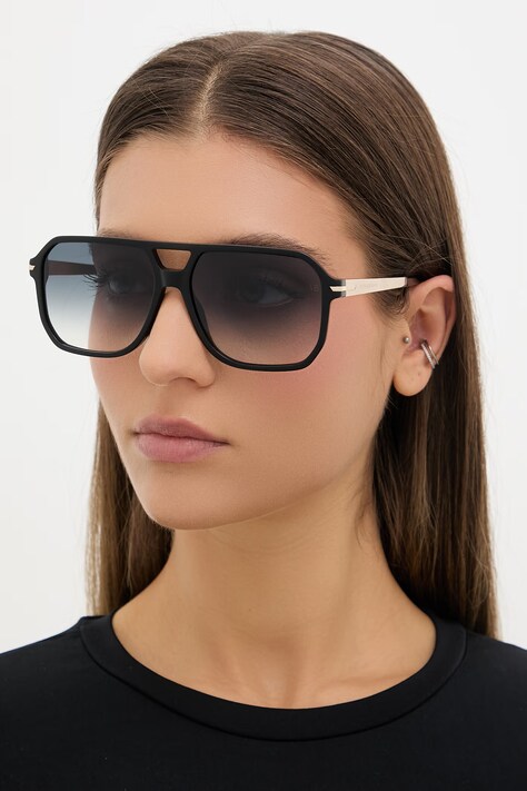 Victoria Beckham слънчеви очила дамски черни VB 1002/S