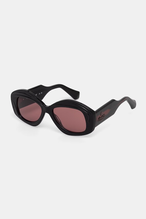 Vivienne Westwood okulary przeciwsłoneczne damskie Edie czarne VW5130