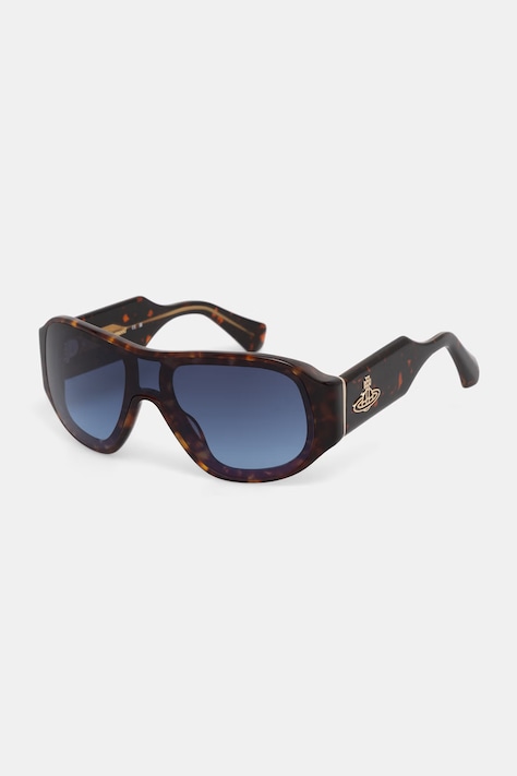 Vivienne Westwood okulary przeciwsłoneczne damskie Chamonix brązowe VW5131