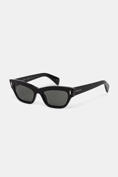 Alexander McQueen okulary przeciwsłoneczne damskie czarne AM0548S