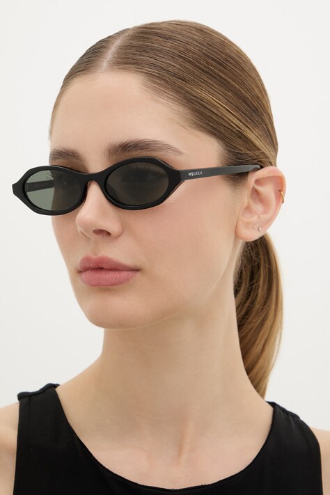 Alexander McQueen occhiali da sole da donna neri AM0559S