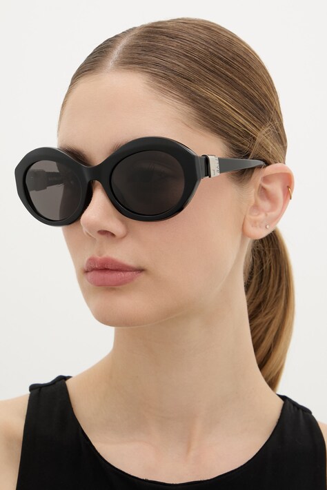 Balenciaga ochelari de soare femei negri BB0460S