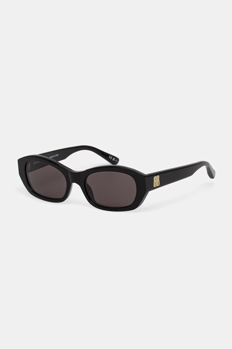 Balenciaga okulary przeciwsłoneczne damskie czarne BB0476S