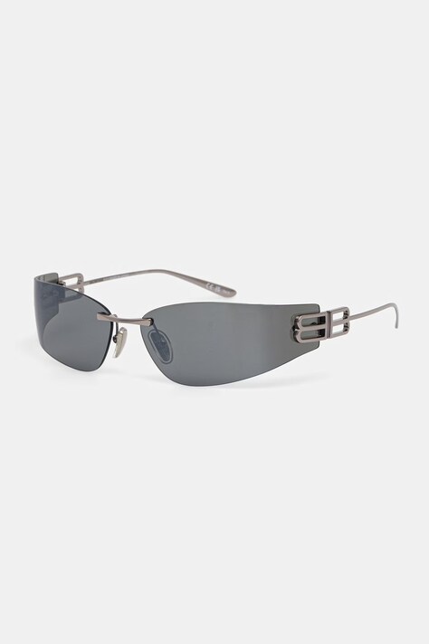 Balenciaga okulary przeciwsłoneczne damskie srebrne BB0484S