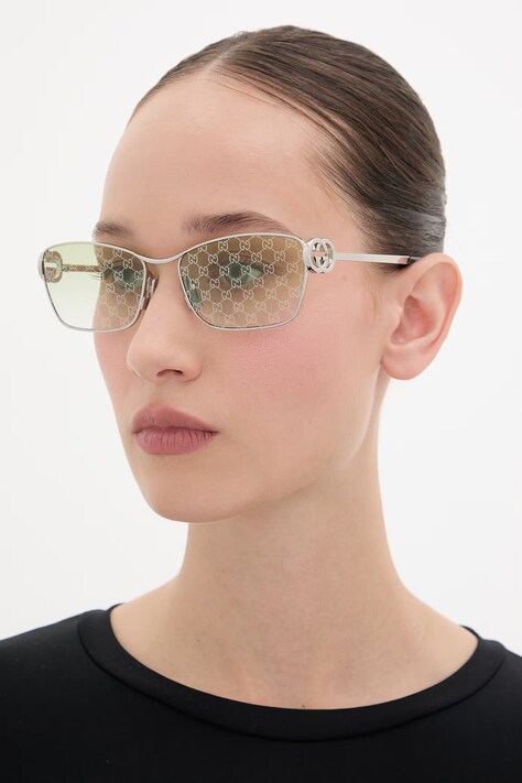 Gucci sunčane naočale za žene srebrne GG2045S